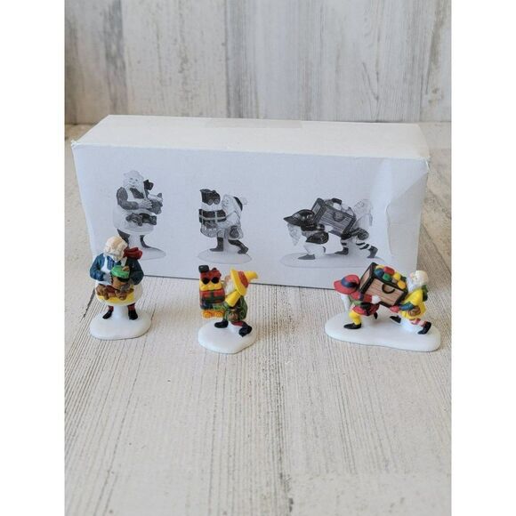 Dept 56 56022 Toymaker Elves Heritage Village collection accessory xmas set - Picture 1 of 9